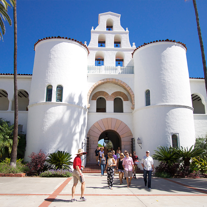 Tour through Hepner Hall.