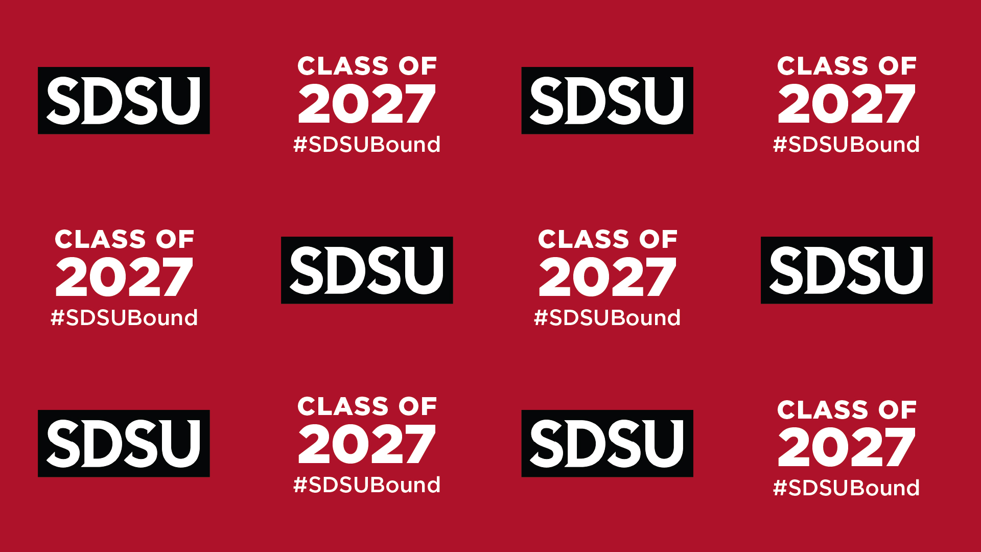 Class of 2027 #SDSUBound